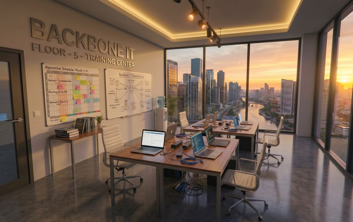 Floor 5 at Backbone IT: HR