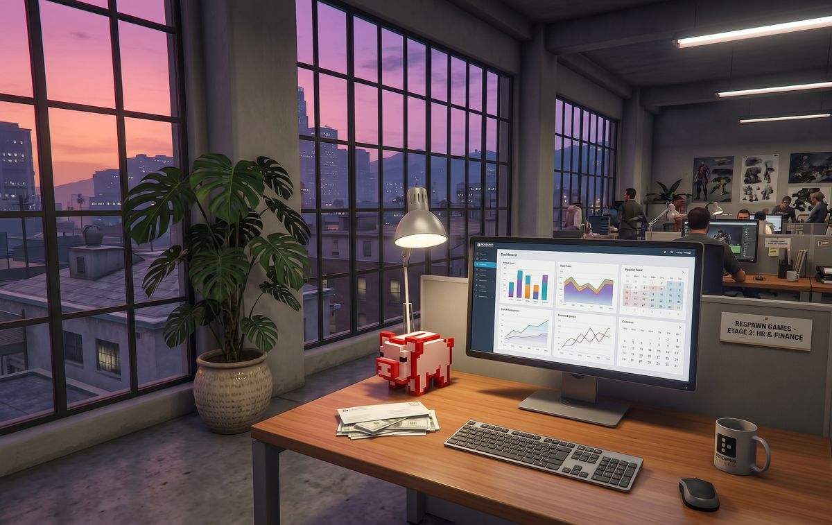 Floor 2 at Respawn Games: Finance